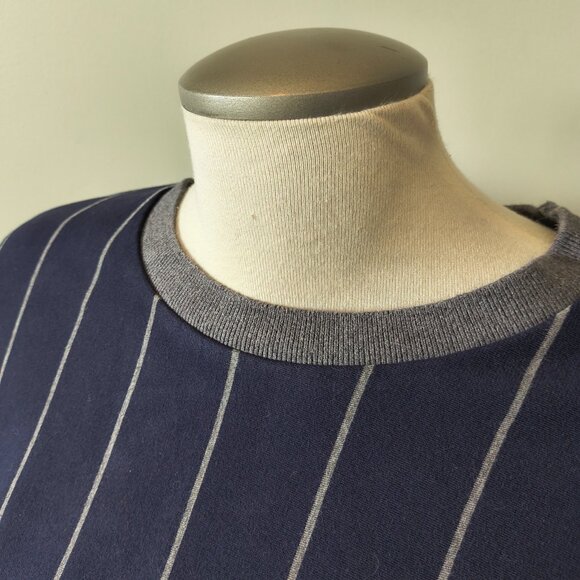 Zara Raw Hem Striped Sweater - Picture 2 of 6